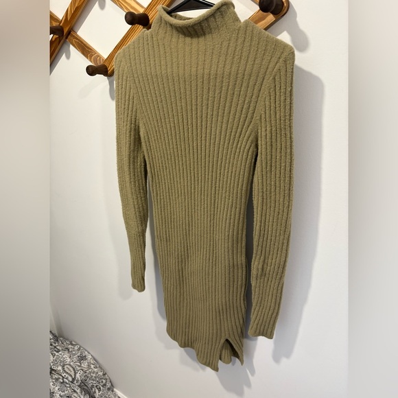 Worn once- WILFRED FREE-Hush Knit Station Dress - Picture 3 of 9